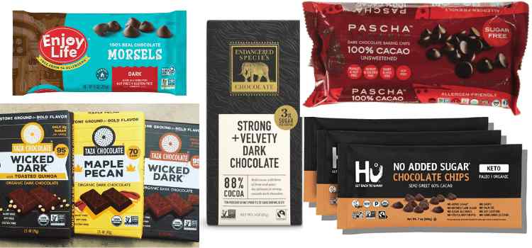 Best Unsweetened Dairy-Free Chocolate Brands