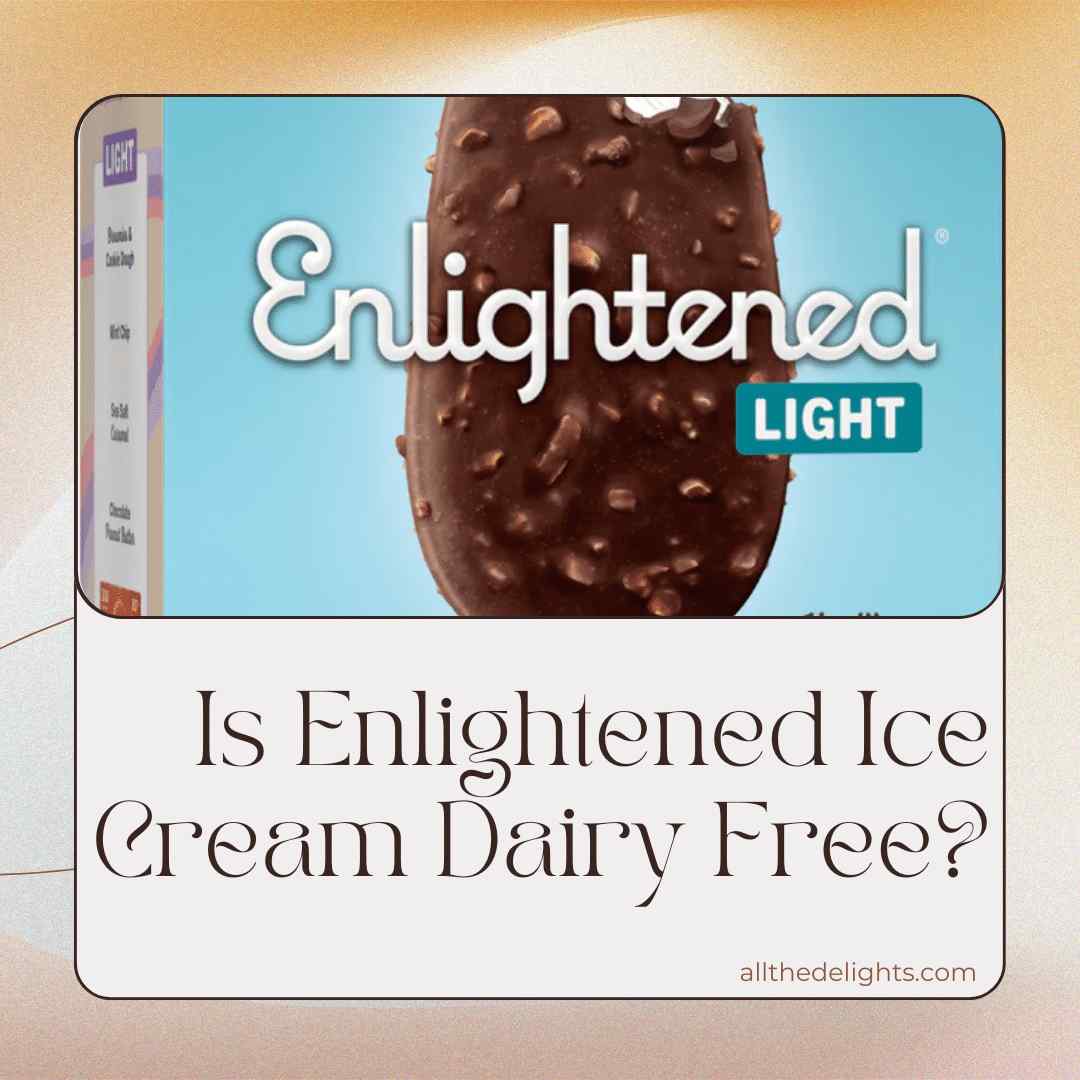 Is Enlightened Ice Cream Dairy Free