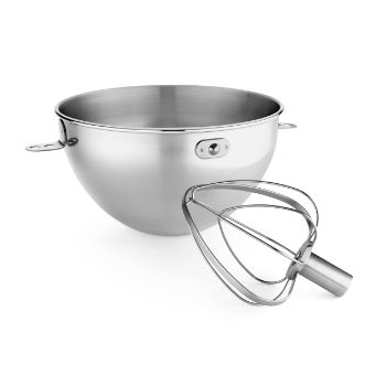 Stainless Steel Bowl & Combi-Whip